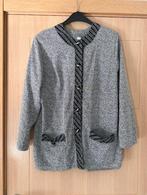 Grijze cardigan maat L (nr4302), Ophalen of Verzenden, Gedragen, Maat 42/44 (L), Grijs