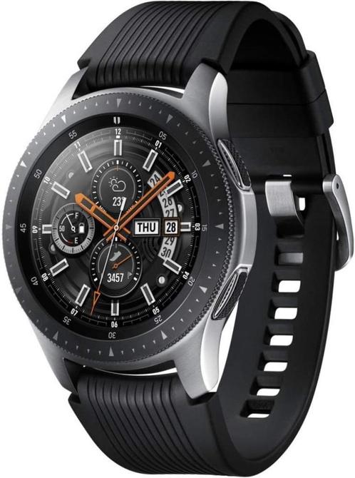 Samsung Galaxy Watch, Handtassen en Accessoires, Smartwatches, Zo goed als nieuw, Android, Zwart, Afstand, Conditie, GPS, Kompas