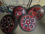 Candy red 17inch, Auto-onderdelen, Gebruikt, Banden en Velgen, 17 inch, All Season