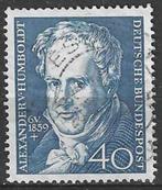 Duitsland Bundespost 1959 - Yvert 180 - von Humboldt (ST), Postzegels en Munten, Postzegels | Europa | Duitsland, Verzenden, Gestempeld