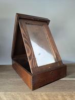 Boîte à raser en bois Boîte de toilette pour hommes, Enlèvement ou Envoi