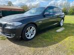 Bmw 525d xdrive euro 5, Auto's, Automaat, Euro 5, Zwart, Leder
