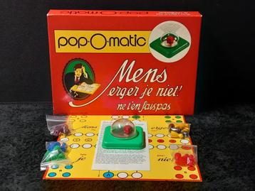 STOPZETTING VERZAMELING Pop - o -matic mens erger je niet beschikbaar voor biedingen