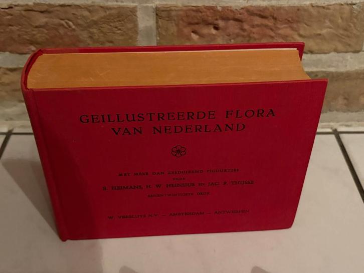 Geïllustreerde Flora van Nederland – 21e druk (1965), Boeken, Natuur, Gelezen, Bloemen, Planten en Bomen, Ophalen