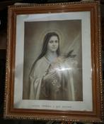 Sainte Thérèse de  Lisieux 1925/1928 -  48 cm x 58, Antiquités & Art, Antiquités | Objets religieux, Enlèvement ou Envoi