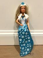 Barbie pop blauw kleed prinses, Kinderen en Baby's, Speelgoed | Poppen, Ophalen, Gebruikt, Barbie