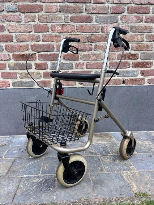 Opvouwbare Rollator - Vermeiren, Diversen, Rollators, Zo goed als nieuw, Lichtgewicht, Opvouwbaar, Ophalen