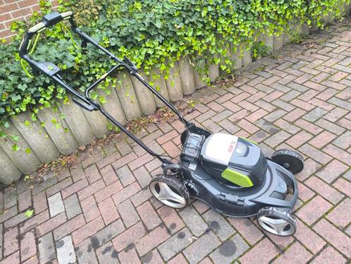 Tondeuse central Park 40v parfait etat, Tuin en Terras, Grasmaaiers, Zo goed als nieuw, Ophalen
