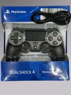 PS4 controller metal black grey, DualShock, Games en Spelcomputers, Nieuw, Ophalen of Verzenden, Controller, PlayStation 4