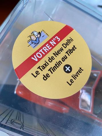 Tintin au Tibet - Taxi de New Delhi beschikbaar voor biedingen