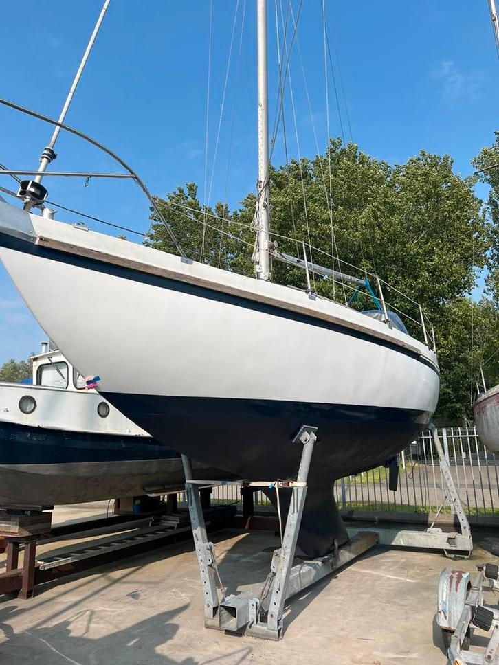 Zeilboot Najade 930 incl ligplaats, Watersport en Boten, Kajuitzeilboten en Zeiljachten, Polyester, Ophalen
