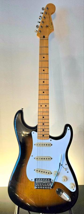 Squier Classic Vibe 50's Stratocaster sunburst, Muziek en Instrumenten, Ophalen of Verzenden, Zo goed als nieuw