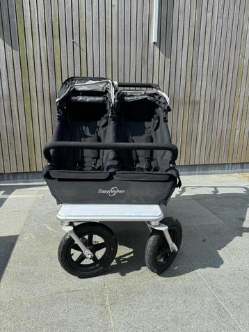 Tweelingbuggy Easy Walker zwart beschikbaar voor biedingen