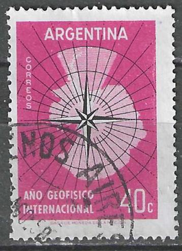 Argentinie 1958 - Yvert 591 - Geofysisch Jaar (ST) beschikbaar voor biedingen
