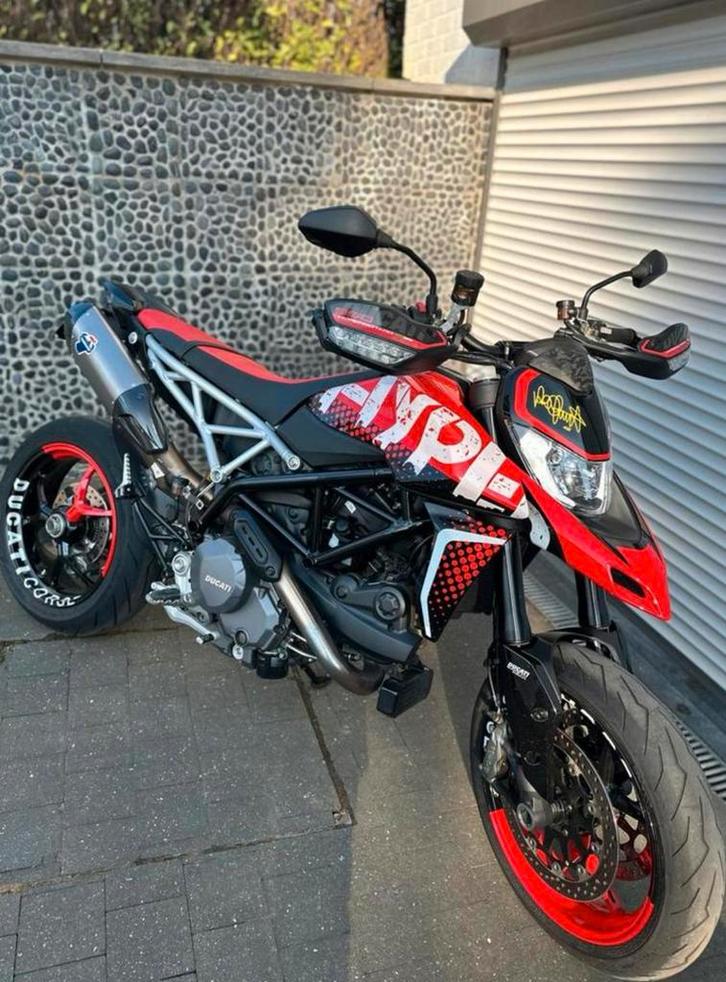 Ducati hypermotard 950RVE FULL TITANIUM TERMIGNONI, Motoren, Motoren | Ducati, Particulier, SuperMoto, meer dan 35 kW, 2 cilinders