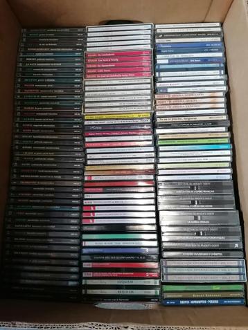 ongeveer 250 Klassieke cd's - 50 Euro beschikbaar voor biedingen