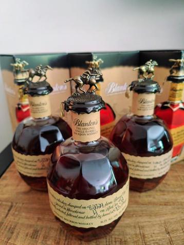 Blanton's Original Single Barrel, Set 3 Flessen 46.5% 3x70cl beschikbaar voor biedingen