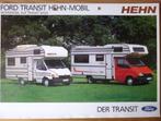 Camping-car Ford Transit '86, 1 feuillet de brochure 8/1987, Envoi, Utilisé, Ford
