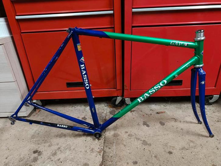Basso team GAP koerskader te koop!!, Vélos & Vélomoteurs, Vélos | Ancêtres & Oldtimers, Enlèvement