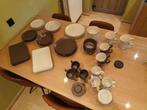 Servies Ikea, bruin en beige - borden, tassen & kommen, Gebruikt, Keramiek, Ophalen of Verzenden, Effen