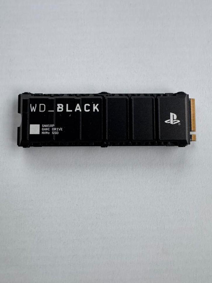 WD_BLACK SN850P 2TB SSD – Officiële PS5 Game Drive, Informatique & Logiciels, Disques durs, Comme neuf, Enlèvement