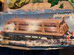 Trein: Wagon met 7 buizen, Kinderen en Baby's, Speelgoed | Playmobil, Ophalen of Verzenden, Gebruikt, Los Playmobil