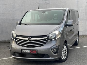 Opel Vivaro DUB CAB 145PK BITURBO 5PL |GPS|TREKHAAK| beschikbaar voor biedingen