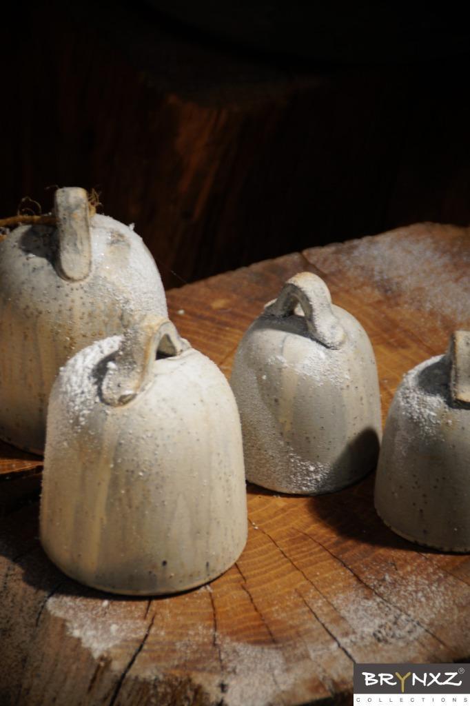 Bellen / Klokjes Jinglebell - Set/2 Touch of Brown - Brynxz, Diversen, Kerst, Nieuw, Ophalen of Verzenden