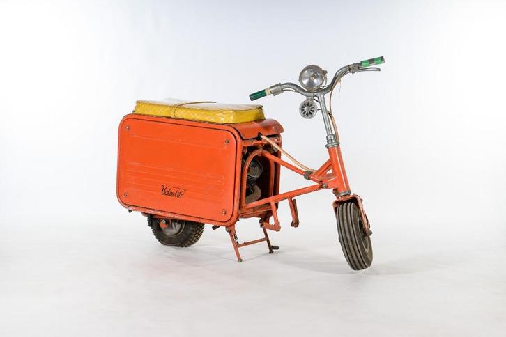 1956 Hirano Valmobil, Fietsen en Brommers, Brommers | Oldtimers, Overige merken, Klasse B (45 km/u), Ophalen of Verzenden