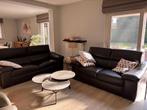 LEDEREN BANKEN VAN NATUZZI — Uitstekende staat, Huis en Inrichting, Zetels | Zetels, Ophalen, 100 tot 125 cm, Design, Driepersoons