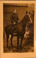 foto, militair te paard, Verzamelen, Militaria | Algemeen, Foto of Poster, Ophalen of Verzenden, Landmacht