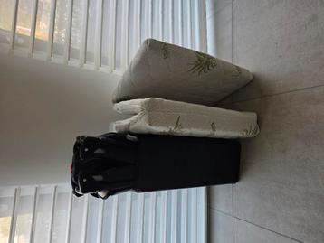 Mamaloes Zwart Campingbedje + matras 60 x 120cm beschikbaar voor biedingen