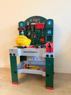 Werkbank en accessoires voor kinderen, Kinderen en Baby's, Speelgoed | Speeltafels, Ophalen, Gebruikt