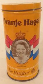 blikken doos Oranje Hagel - Beatrix & Juliana 1980, Ophalen of Verzenden