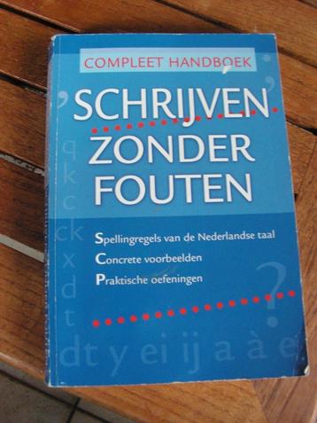 Boek “Schrijven zonder fouten” .  beschikbaar voor biedingen