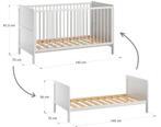 Baby-/kinderbed 3-in1!, Ophalen, Zo goed als nieuw, Matras