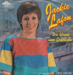 Jackie Lafon – De bloem van Granada / De zomer aan zee - Sin, CD & DVD, Vinyles Singles, 7 pouces, En néerlandais, Utilisé, Enlèvement ou Envoi