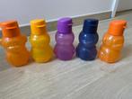 Tupperware 5 kinderdrinkflessen 350ml, Ophalen of Verzenden, Gebruikt, Paars