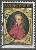 Benin 1991 - Yvert 697 - Wolfgang Amadeus Mozart (ST), Postzegels en Munten, Verzenden, Gestempeld