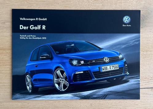 Volkswagen Golf R Specs + prijzen brochure / Prospekt DE '11, Boeken, Auto's | Folders en Tijdschriften, Zo goed als nieuw, Volkswagen