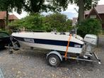 Console boot 30pk Honda, Watersport en Boten, Vis- en Consoleboten, Ophalen, 10 tot 30 pk, Gebruikt, 3 tot 6 meter