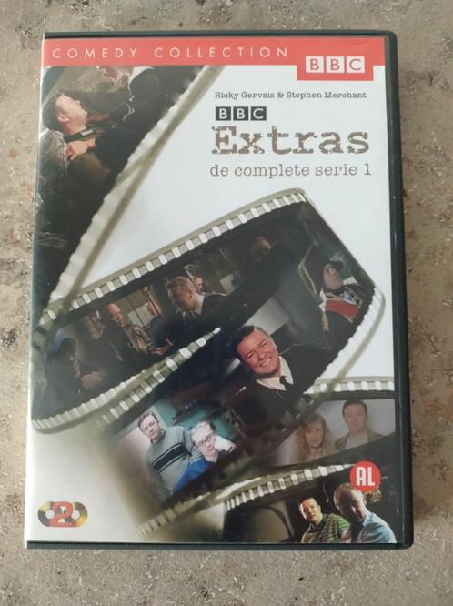 DVD box Extras Seizoen 1, Cd's en Dvd's, Dvd's | Komedie, Zo goed als nieuw, Overige genres, Boxset, Alle leeftijden, Ophalen