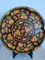 Plateau métallique 'DAHER' Diam. 32cm, Huis en Inrichting, Woonaccessoires | Schalen en Manden, Ophalen, Gebruikt, Rond