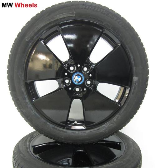 Originele BMW i3 velgen 19 inch met winterbanden en sensoren, Autos : Pièces & Accessoires, Pneus & Jantes, Pneus et Jantes, Pneus hiver