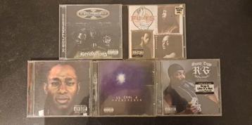 Lot hip hop & rap cd's (meerdere foto's, apart verkrijgbaar)