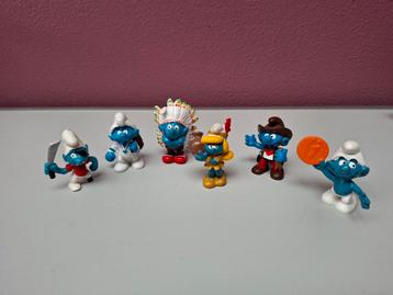 Vintage smurfen (per stuk) beschikbaar voor biedingen