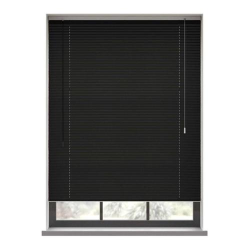 Aluminium jaloezie 25mm Zwart, Huis en Inrichting, Stoffering | Gordijnen en Lamellen, Nieuw, 100 tot 150 cm, 100 tot 150 cm, Zwart