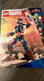 LEGO Marvel Avengers 76258 Captain America bouwfiguur, Ophalen of Verzenden, Nieuw, Complete set, Lego
