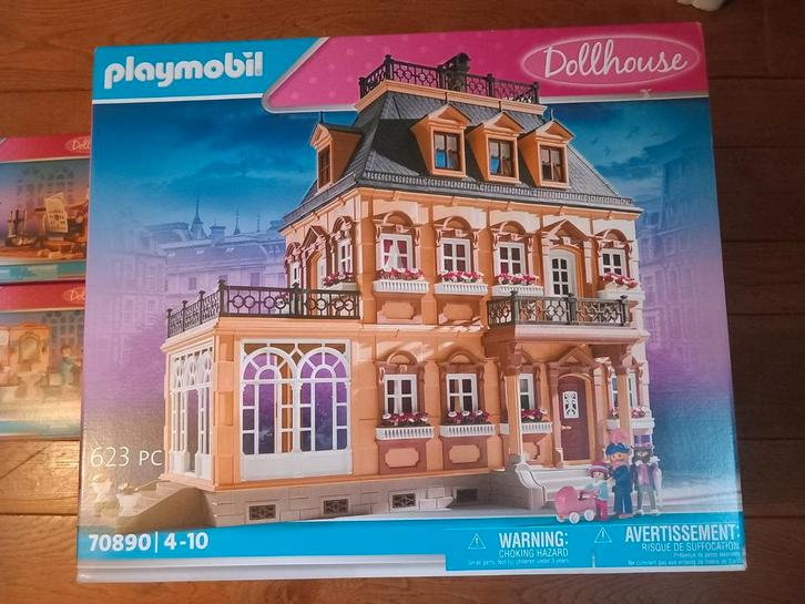 Playmobil nostalgisch huis + kamers - nieuw in doos, Kinderen en Baby's, Speelgoed | Playmobil, Nieuw, Complete set, Ophalen