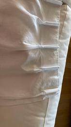 Un rideau en lin blanc belge, Utilisé, Blanc
